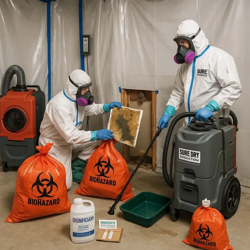 Contaminated Water Handling Protocols process in Muscle Shoals, AL